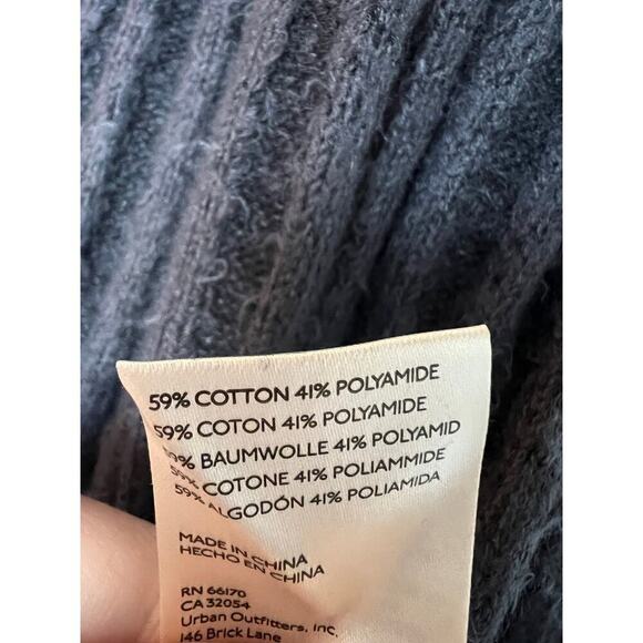 Free People Gray Big City Oversized Sweater size medium - Picture 6 of 6